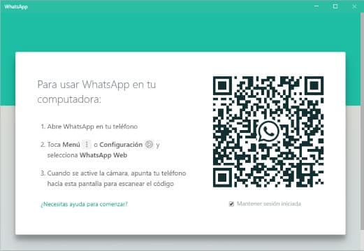 Whatsapp desktop